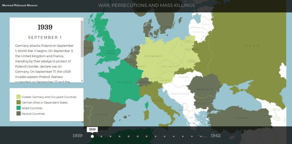 War, persecutions and mass_killings - Holocaust interactive timeline