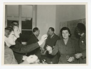 Marie Malachowski in a meeting room in Munich.