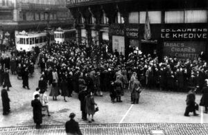 Deportation in Brussels.