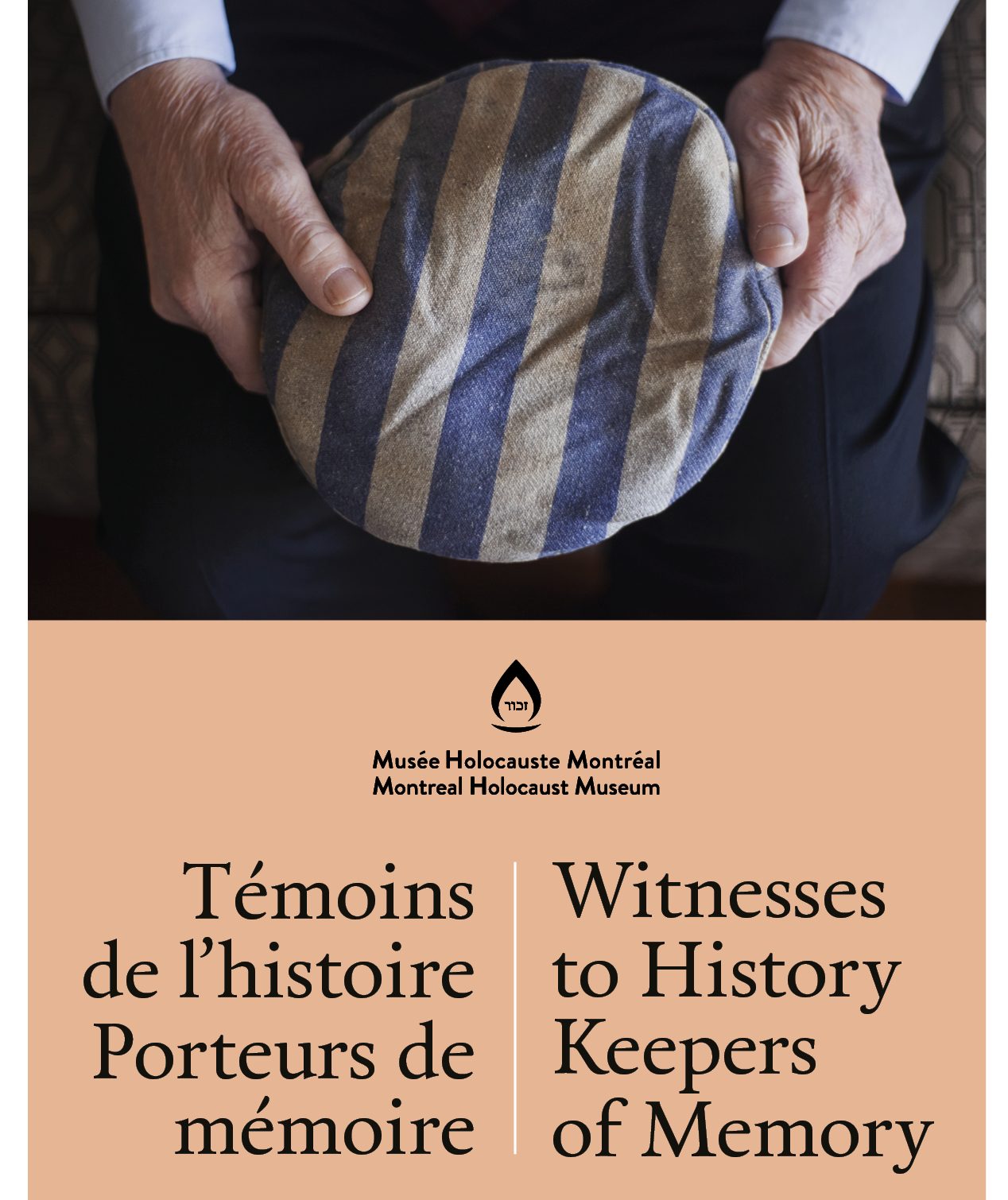 Affiche pour l'exposition Témoins de l'histoire, porteurs de mémoire